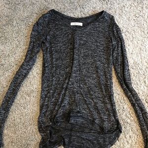 Abercrombie long sleeve dark grey